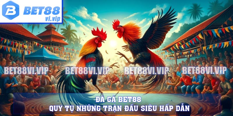 Đá Gà BET88 - Quy Tụ Những Trận Đấu Siêu Hấp Dẫn